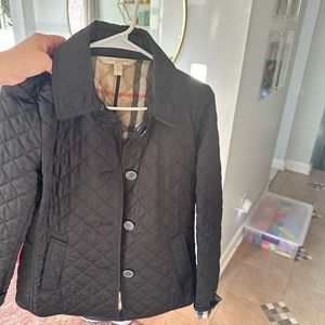 Burberry quilted coat